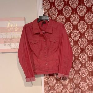 Red “Jean” Jacket ❤️